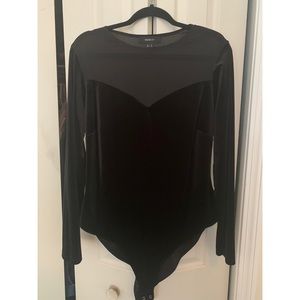Forever 21+ Black Bodysuit